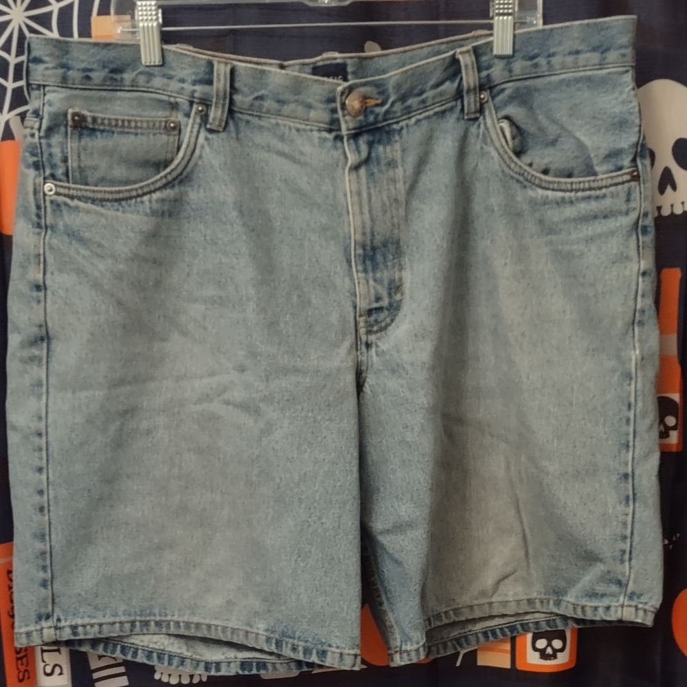 Men's Blue Denim Shorts